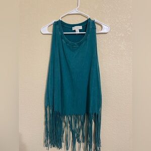 Forever21+ Cute Fringe Top